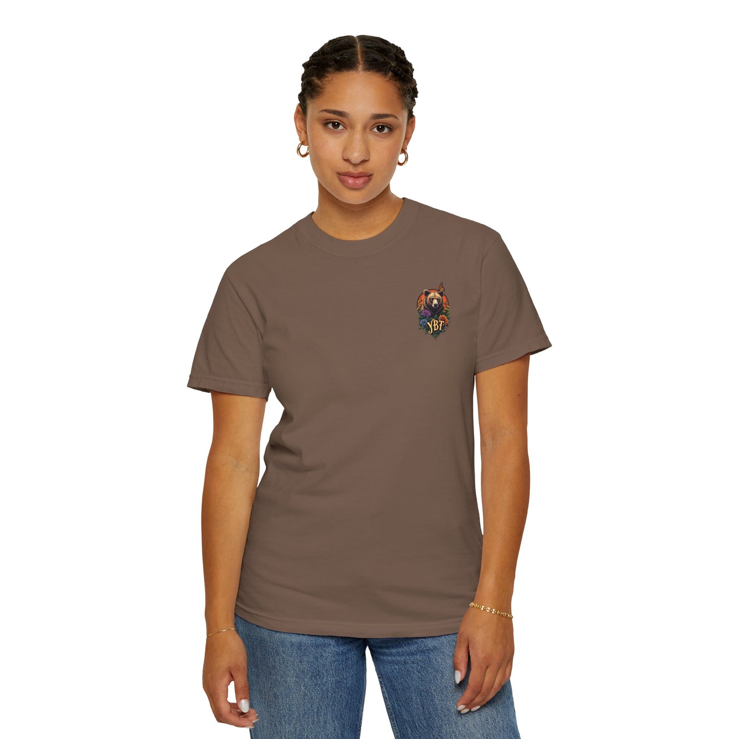 Woman's T-Shirt with YBT Happy Bear Design