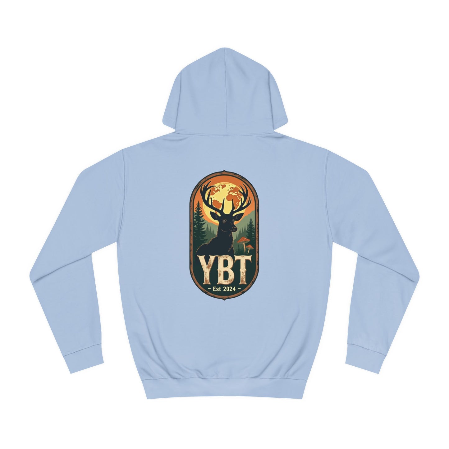 YBT Unisex Hoodie | Surrounded By Nature Design