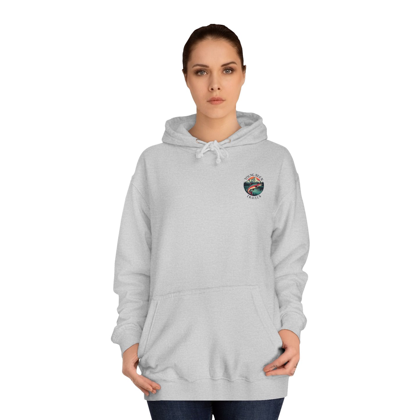 YBT Unisex Hoodie | Rainbow Trout Design