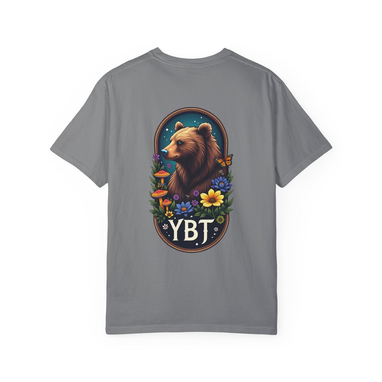 Woman's T-Shirt with YBT Bear & Flower Design