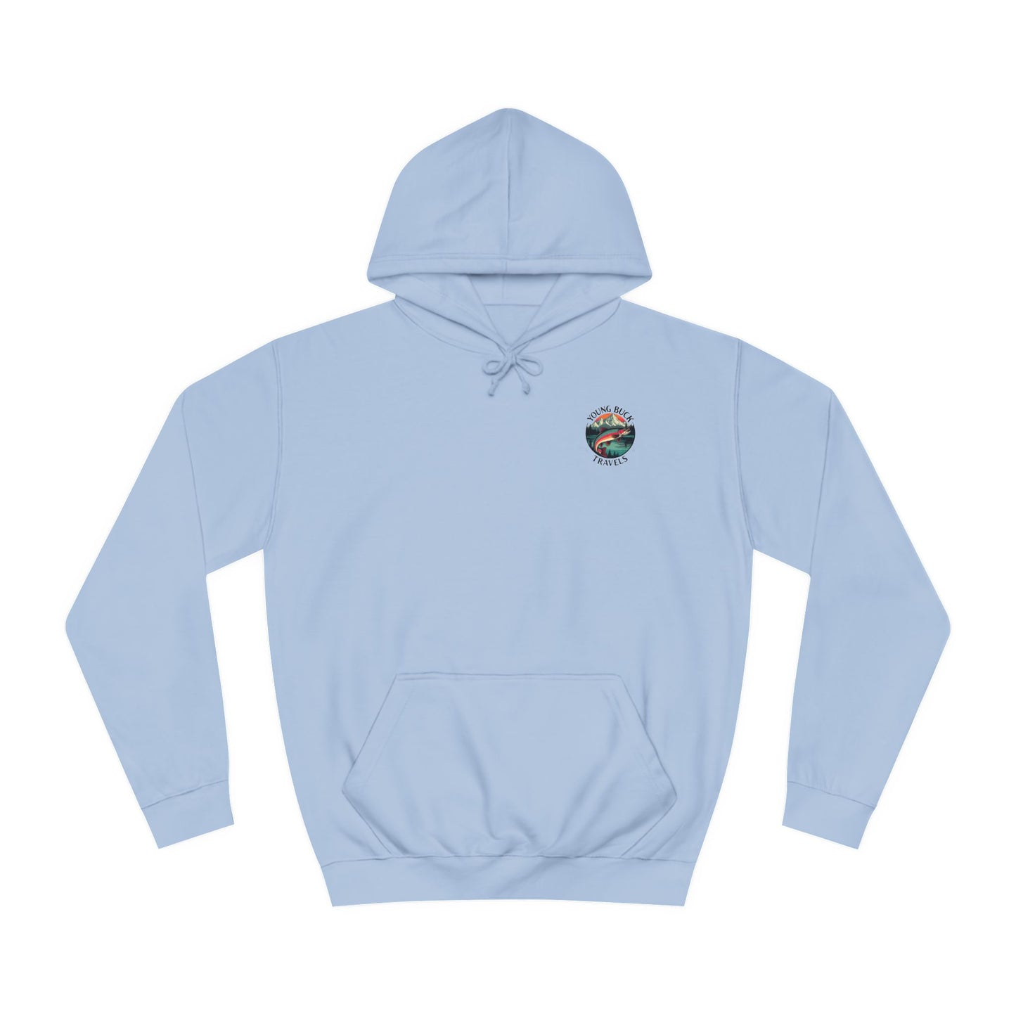 YBT Unisex Hoodie | Rainbow Trout Design