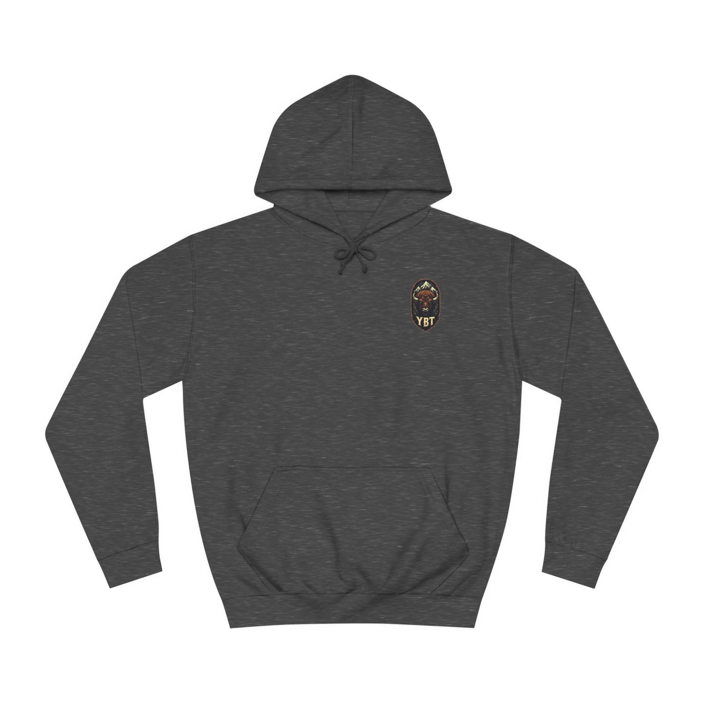 YBT Unisex Hoodie | Bison Staredown Design