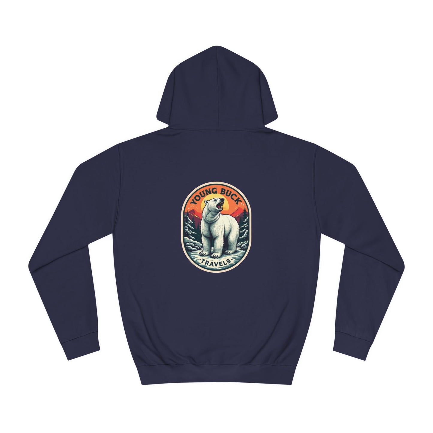 YBT Unisex Hoodie | Polar Sunset Design