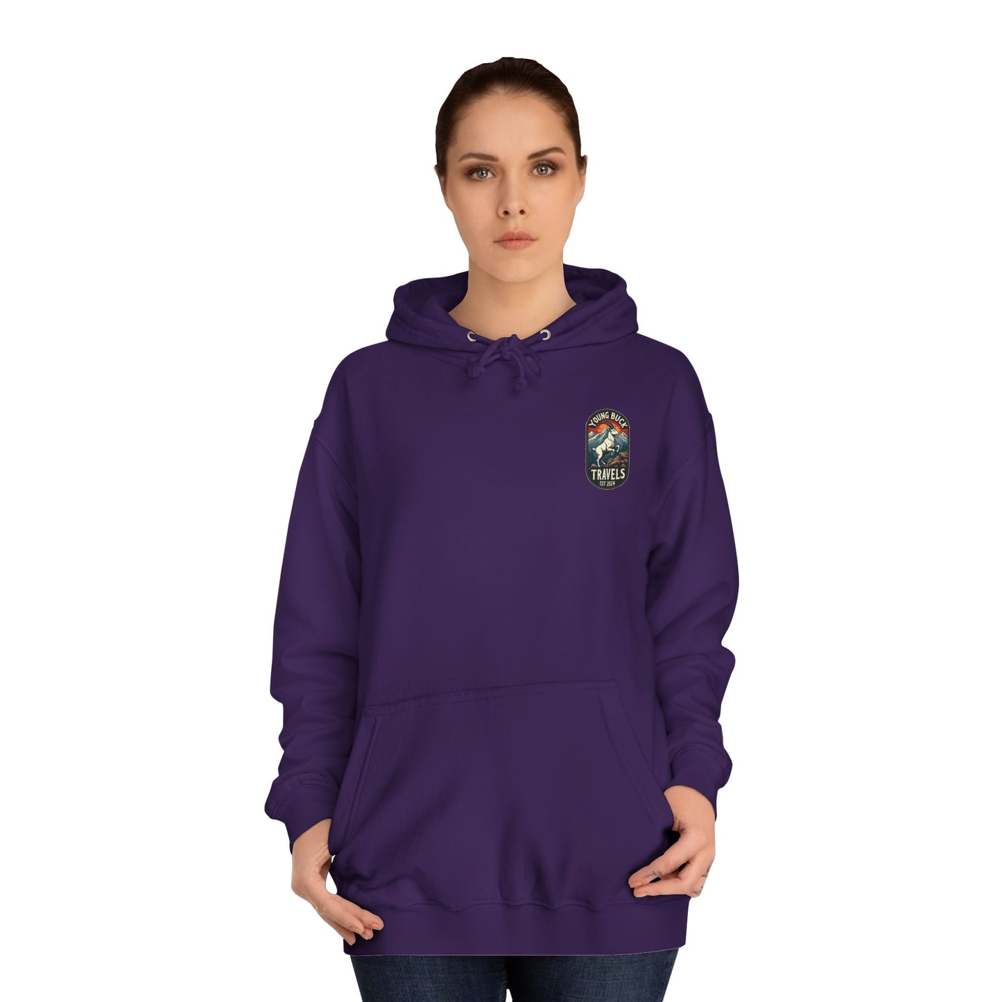 YBT Unisex Hoodie | Mountain Goat Design