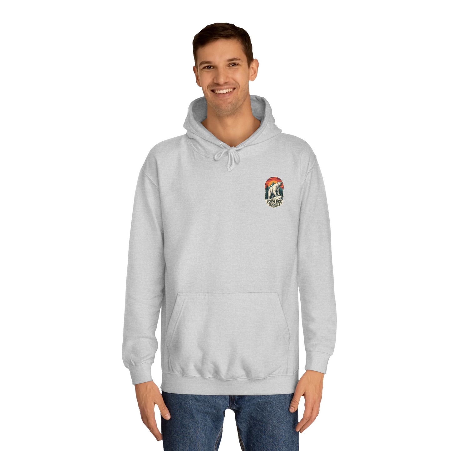 YBT Unisex Hoodie | Polar Bear Design