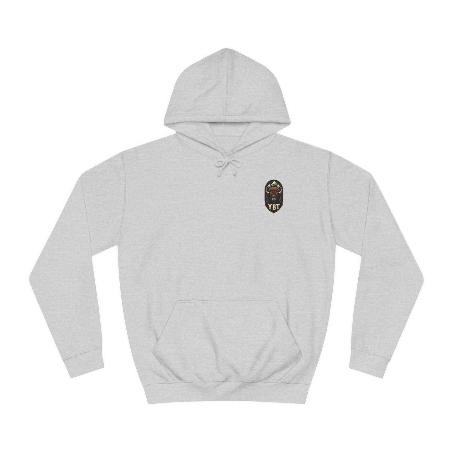 YBT Unisex Hoodie | Bison Staredown Design