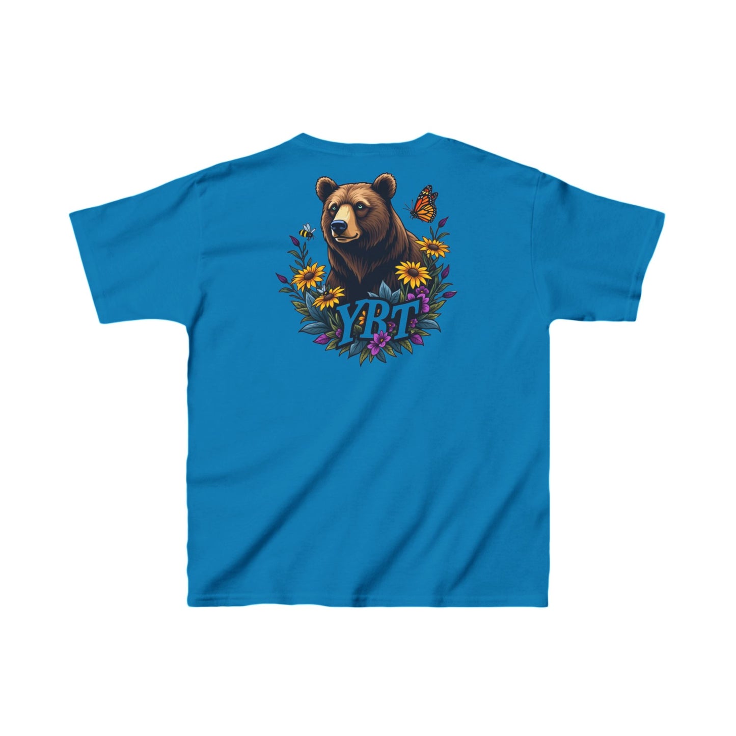 Kids Tee - YBT OG " Bear and floral"