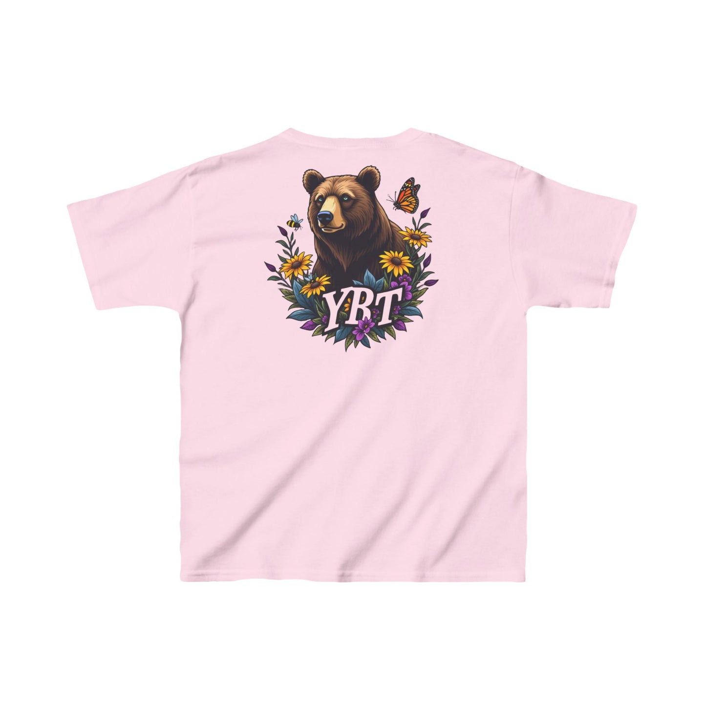 Kids Tee - YBT OG " Bear and floral"