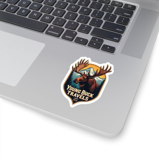 YBT Moose Head Stickers