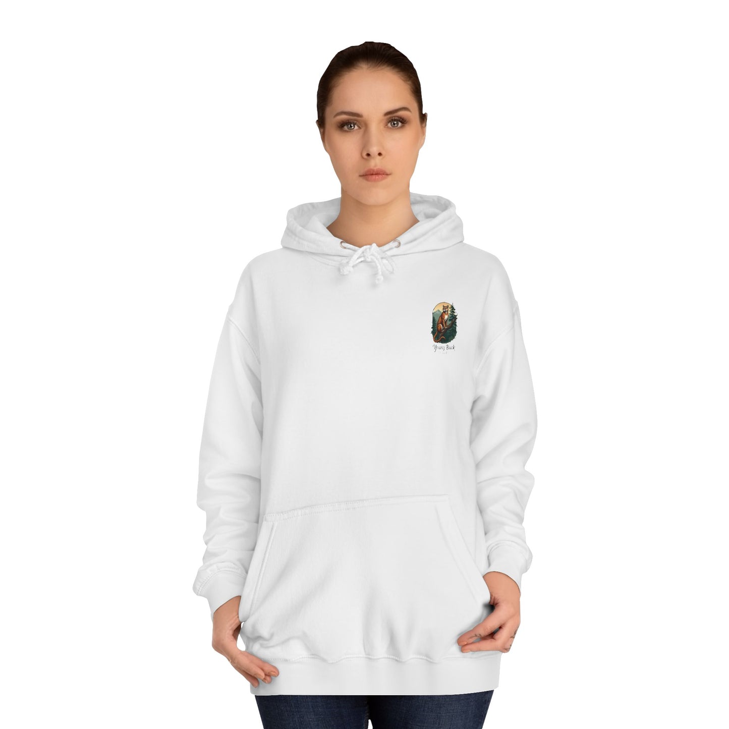 YBT Unisex Hoodie | Cougar on lookout Design