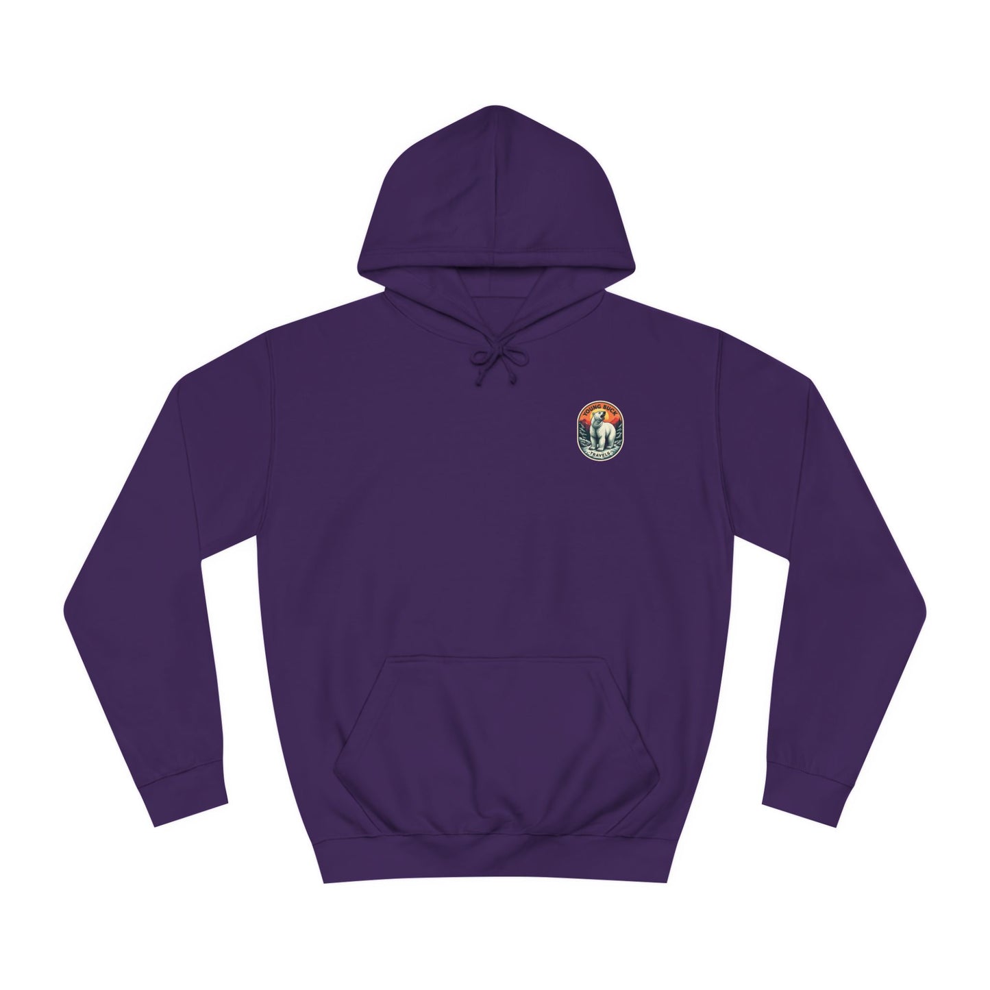 YBT Unisex Hoodie | Polar Sunset Design