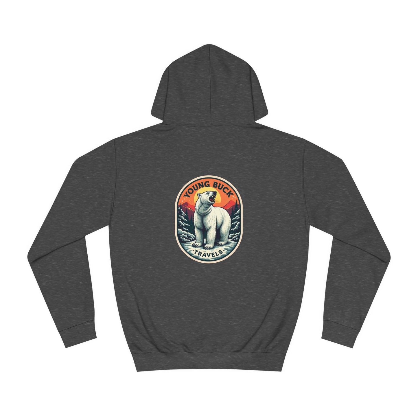 YBT Unisex Hoodie | Polar Sunset Design