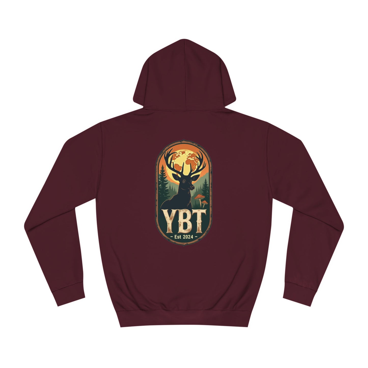 YBT Unisex Hoodie | Surrounded By Nature Design