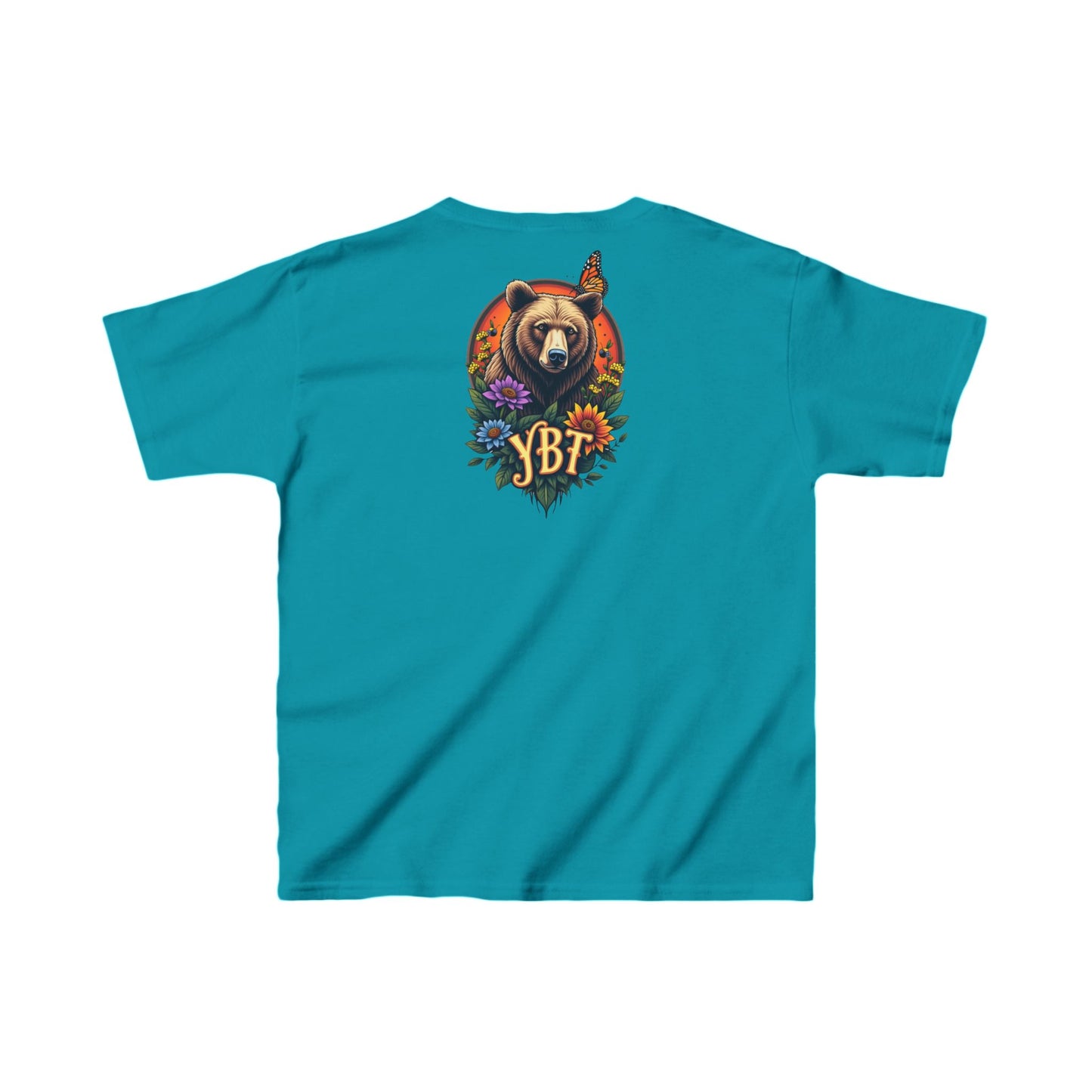 YBT Kids Tee with Happy Bear Design