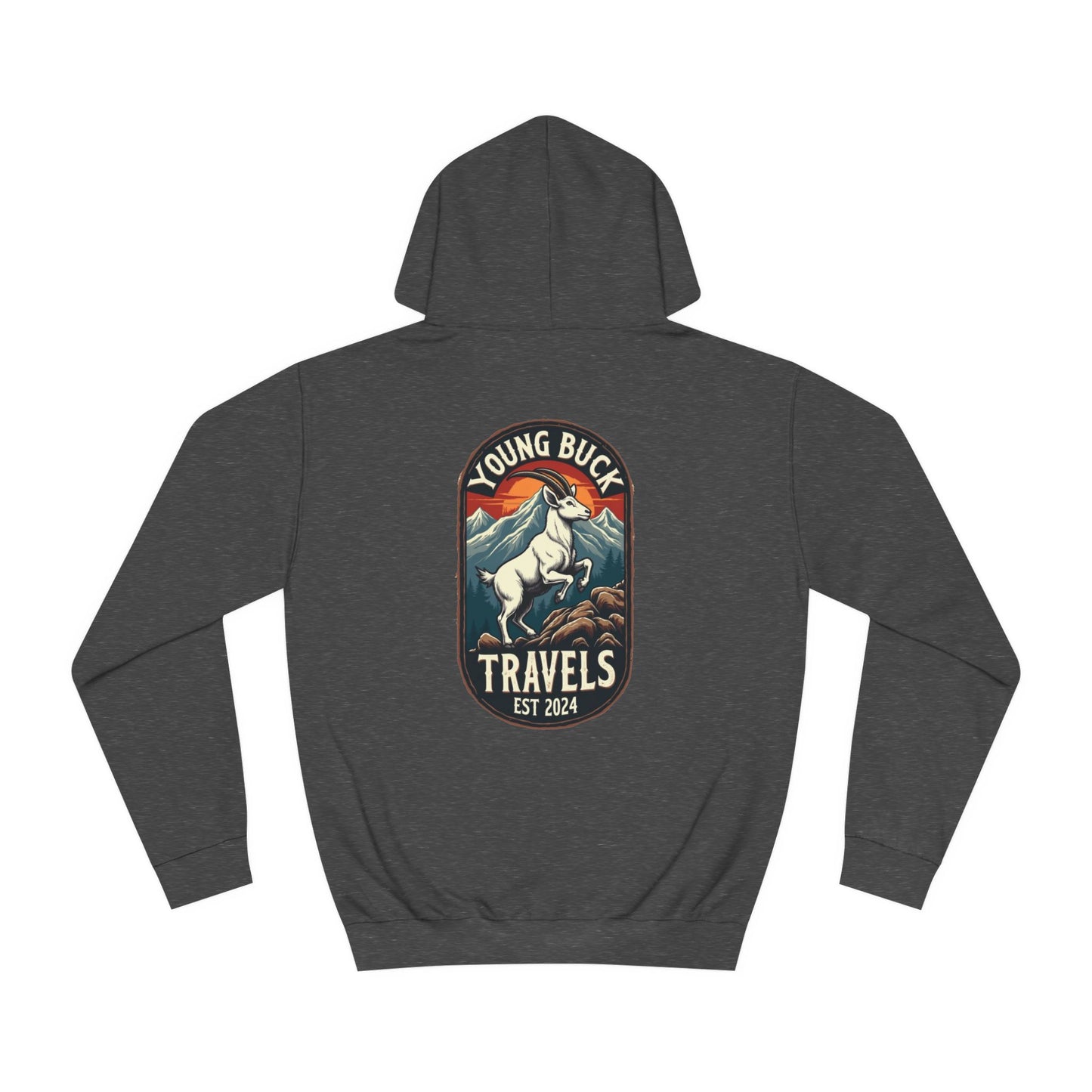 YBT Unisex Hoodie | Mountain Goat Design