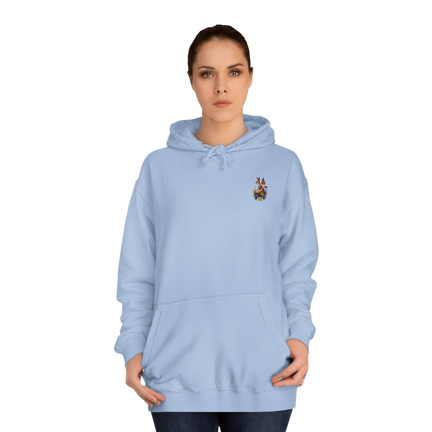 Woman's YBT  Hoodie | Cute Kanga Design