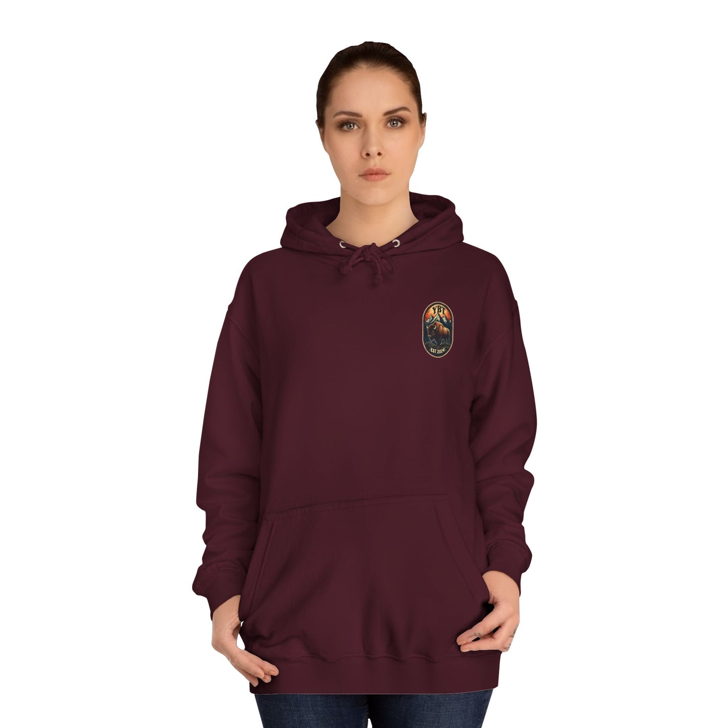 YBT Unisex Hoodie | Bison Design