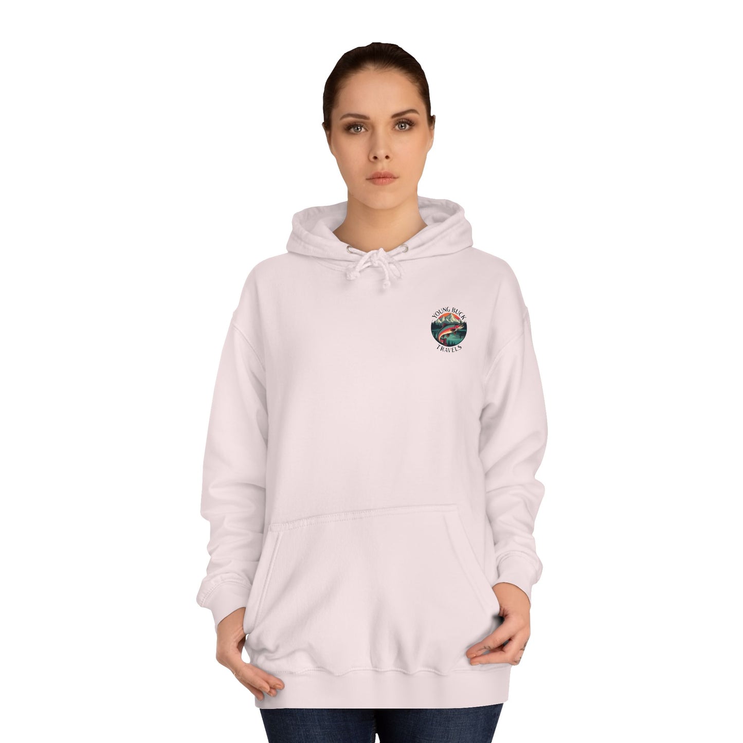 YBT Unisex Hoodie | Rainbow Trout Design