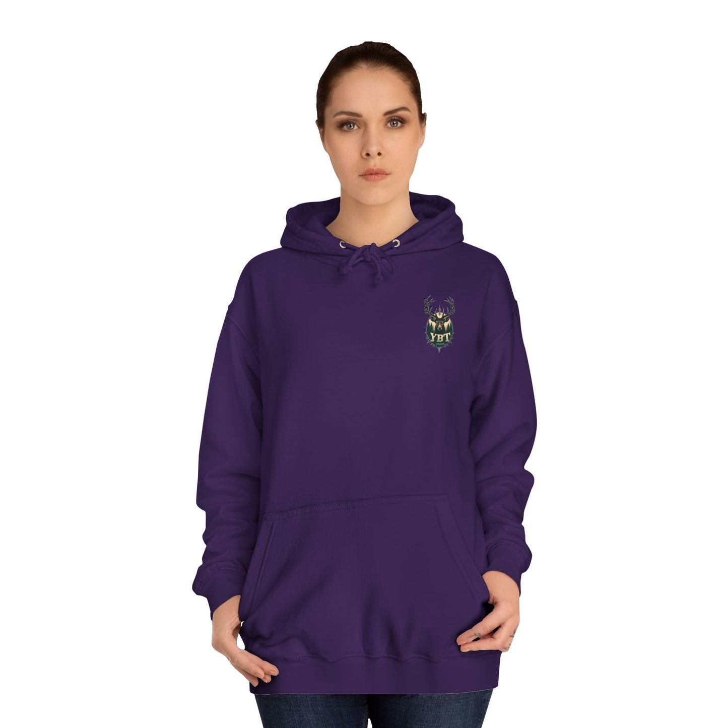 YBT Unisex Hoodie | Spirit Of The Forrest Design