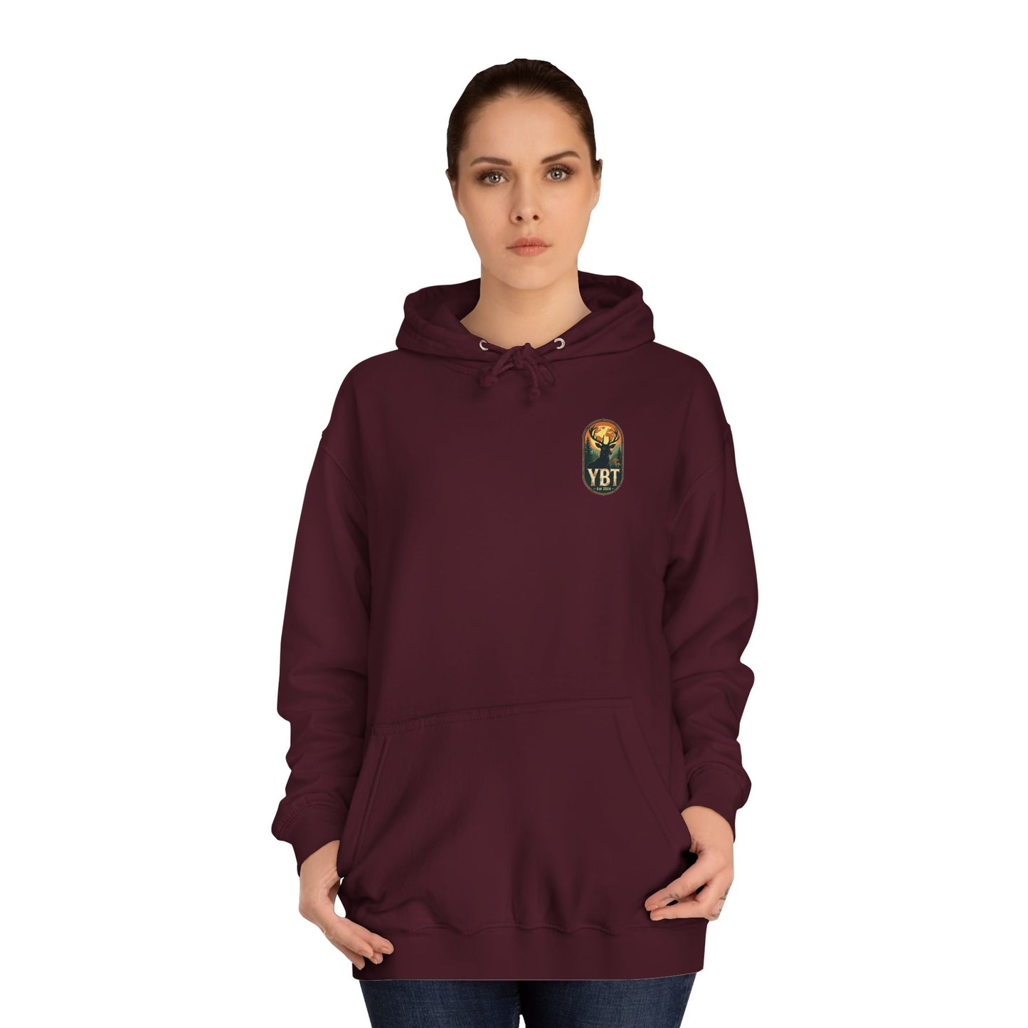 YBT Unisex Hoodie | Surrounded By Nature Design