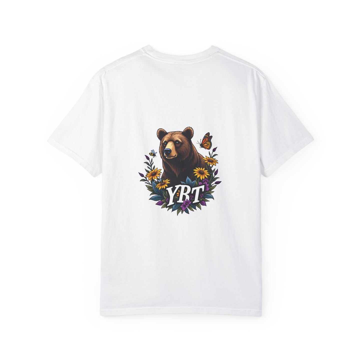 Woman's T-Shirt with YBT Floral Bear Design