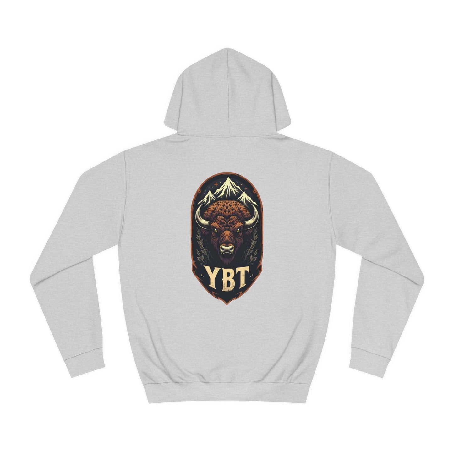 YBT Unisex Hoodie | Bison Staredown Design