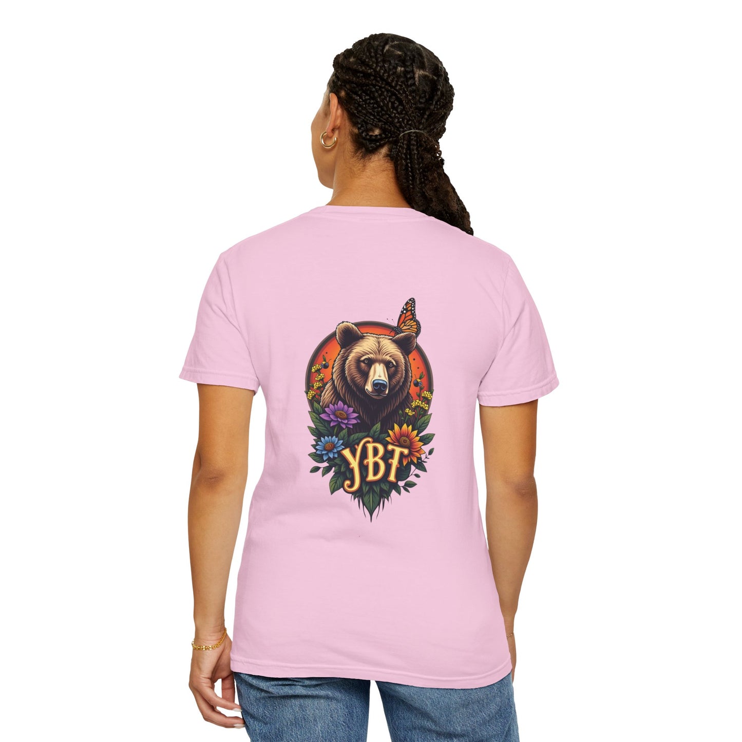 Woman's T-Shirt with YBT Happy Bear Design