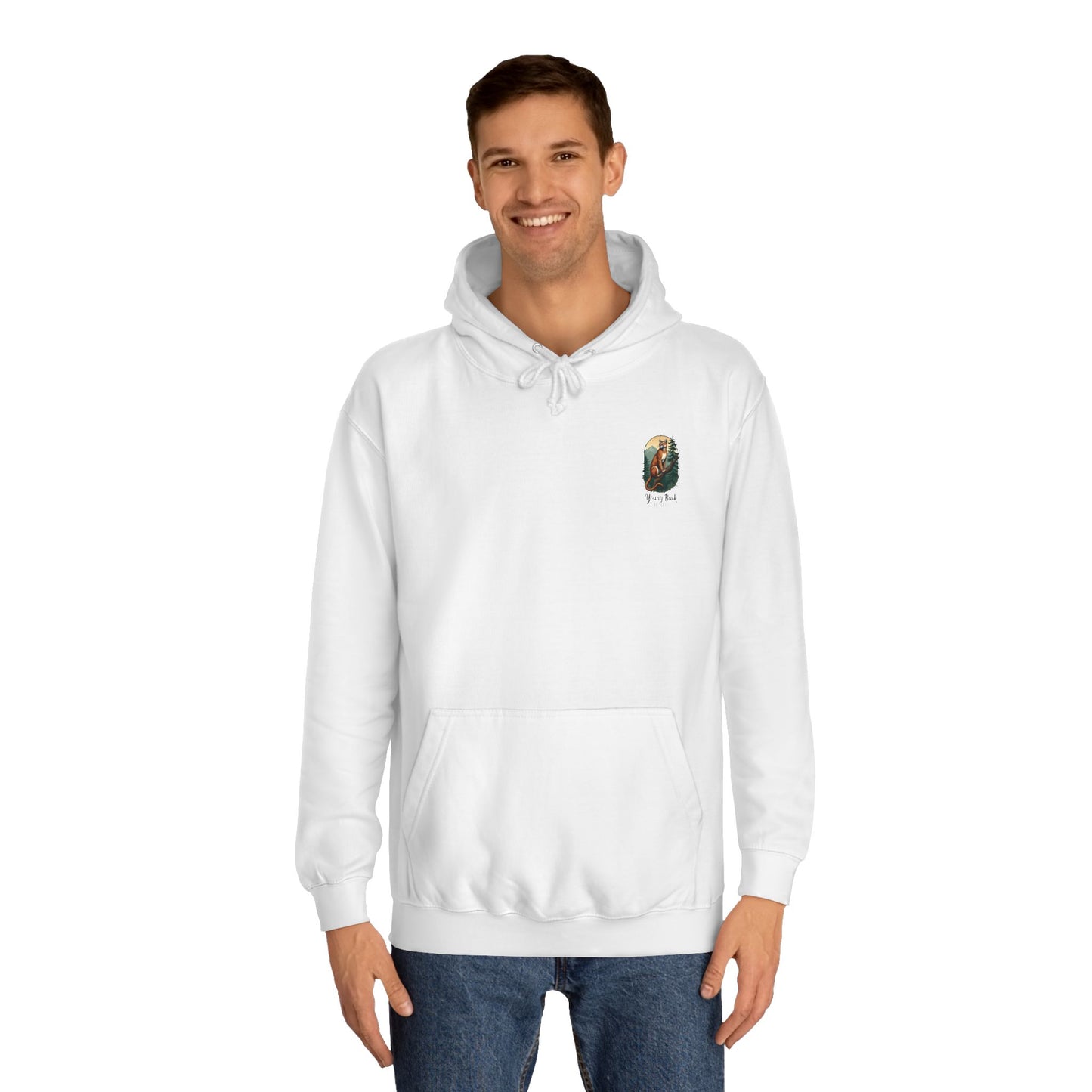 YBT Unisex Hoodie | Cougar on lookout Design