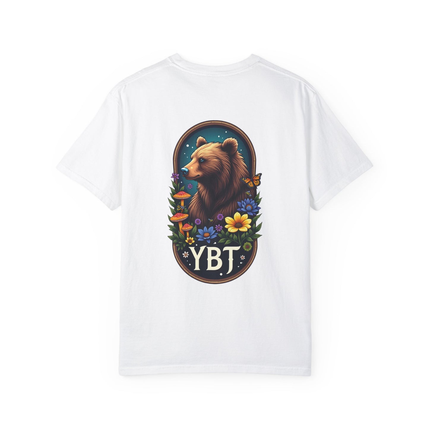 Woman's T-Shirt with YBT Bear & Flower Design