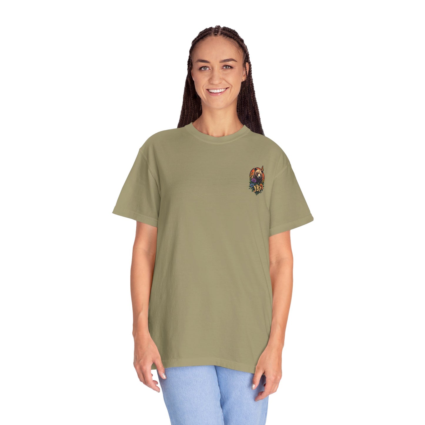 Woman's T-Shirt with YBT Happy Bear Design