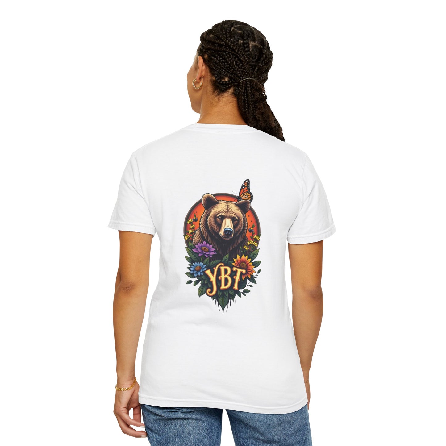 Woman's T-Shirt with YBT Happy Bear Design