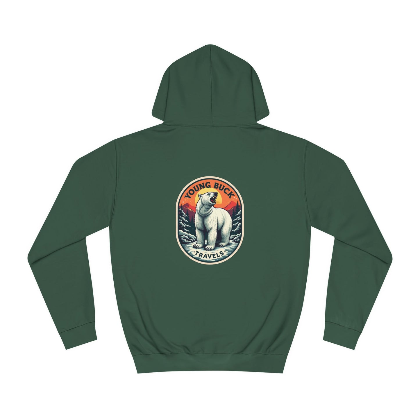 YBT Unisex Hoodie | Polar Sunset Design