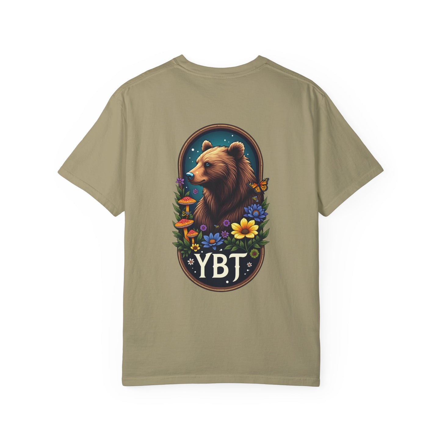 Woman's T-Shirt with YBT Bear & Flower Design