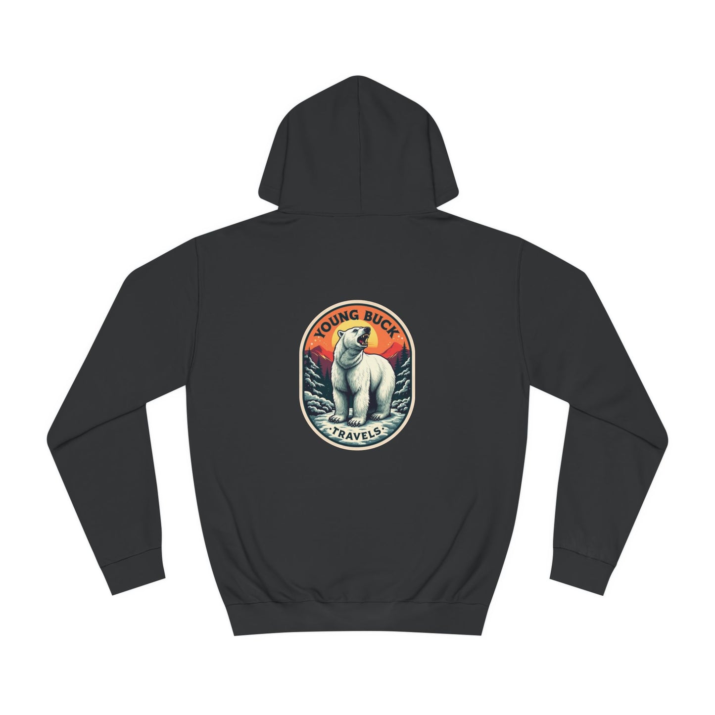 YBT Unisex Hoodie | Polar Sunset Design