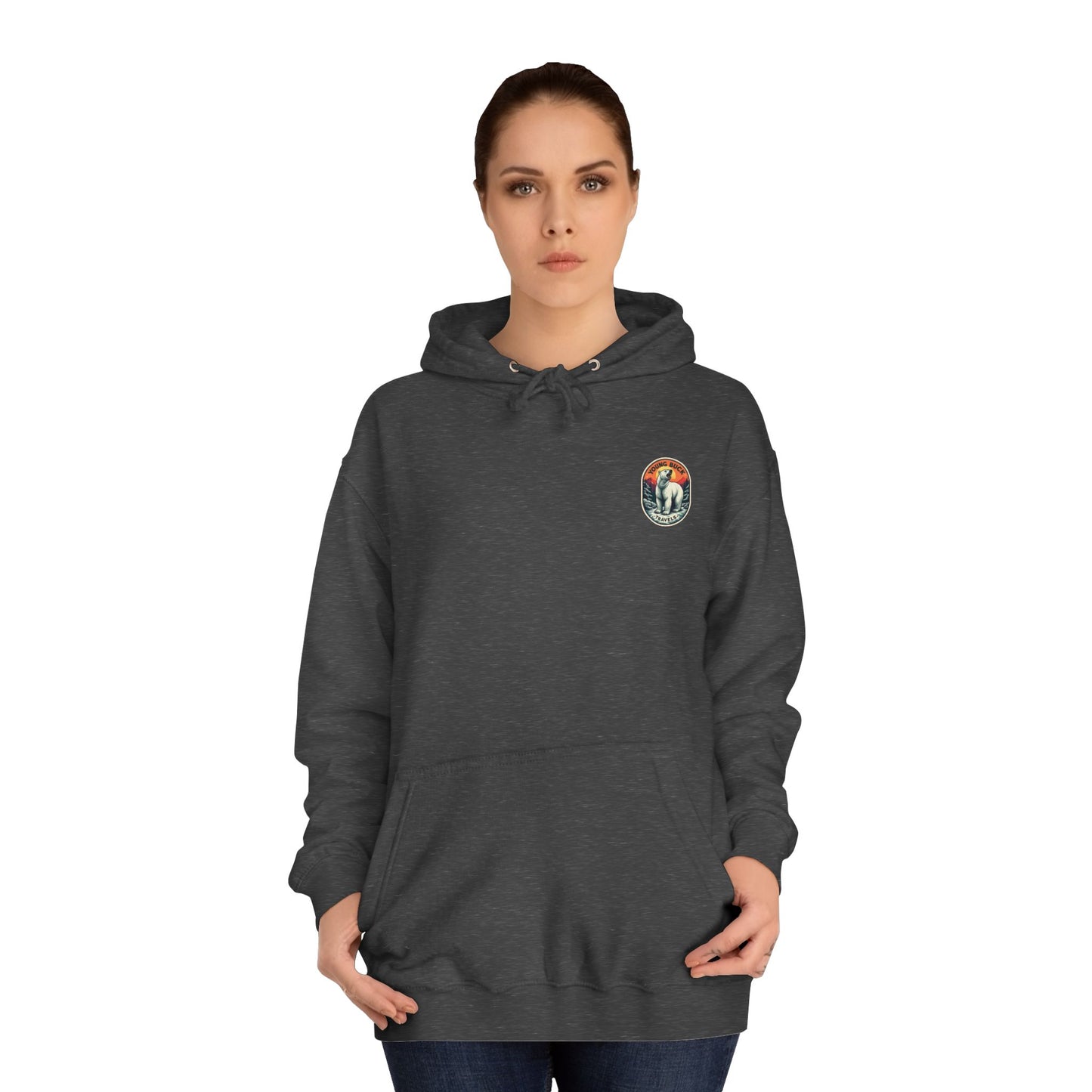 YBT Unisex Hoodie | Polar Sunset Design