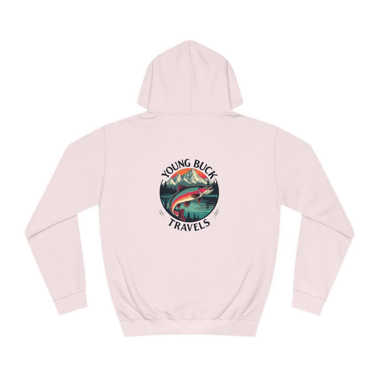 YBT Unisex Hoodie | Rainbow Trout Design