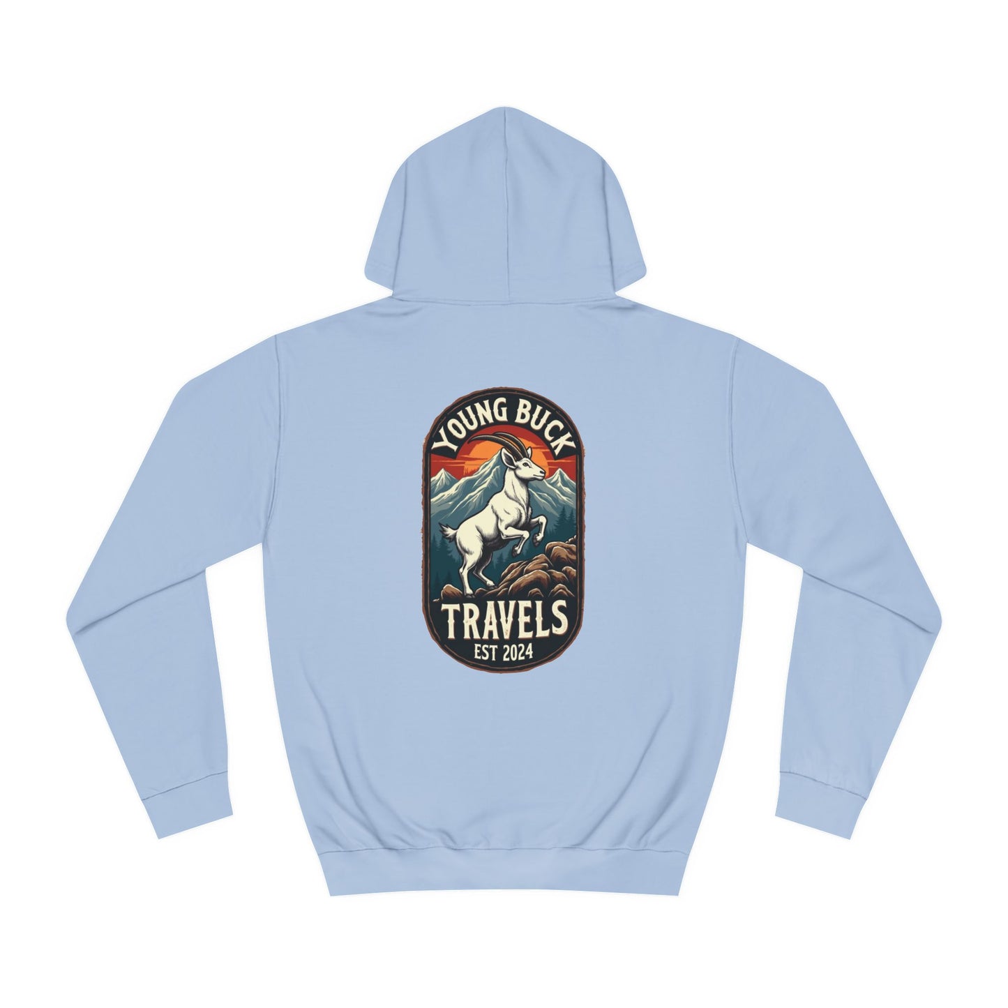 YBT Unisex Hoodie | Mountain Goat Design