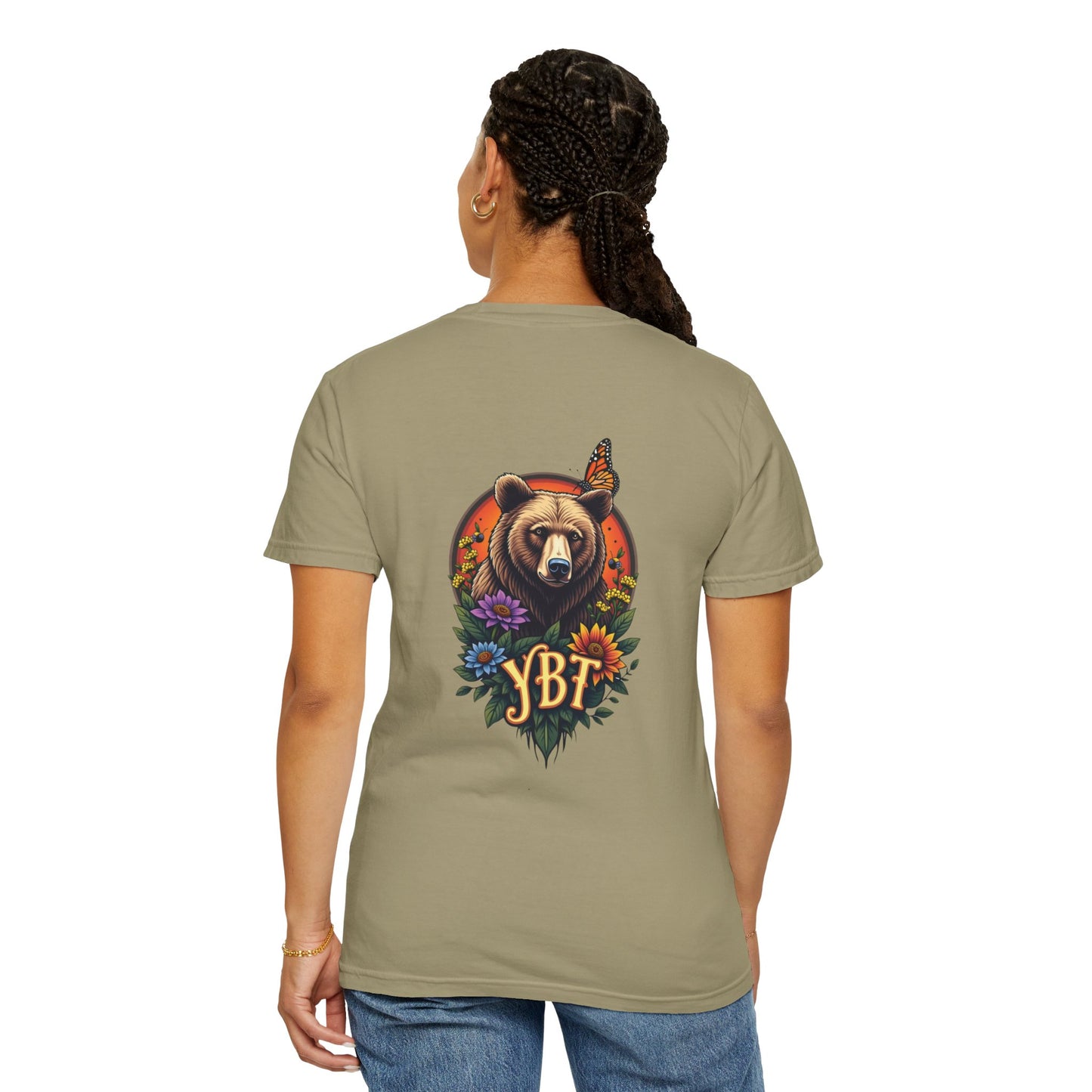 Woman's T-Shirt with YBT Happy Bear Design