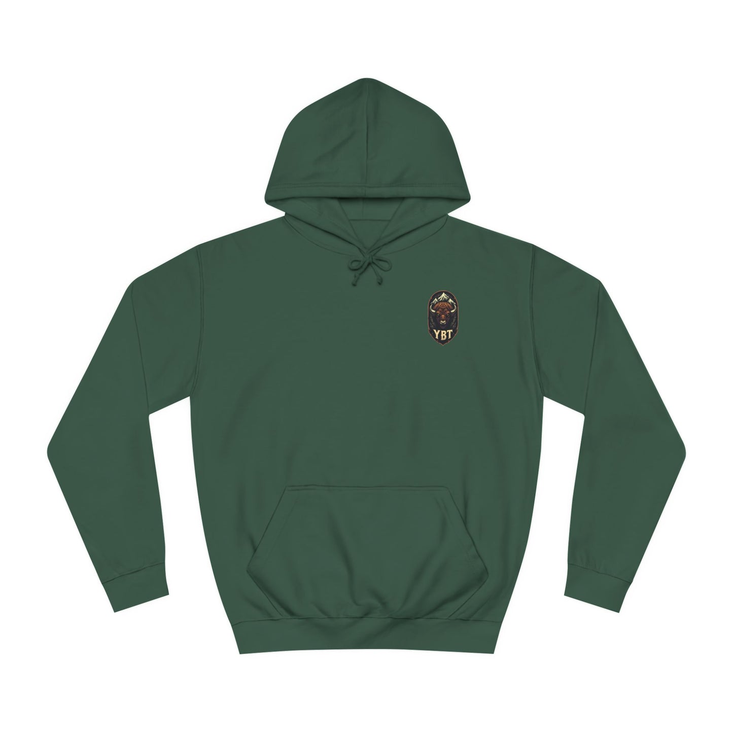 YBT Unisex Hoodie | Bison Staredown Design