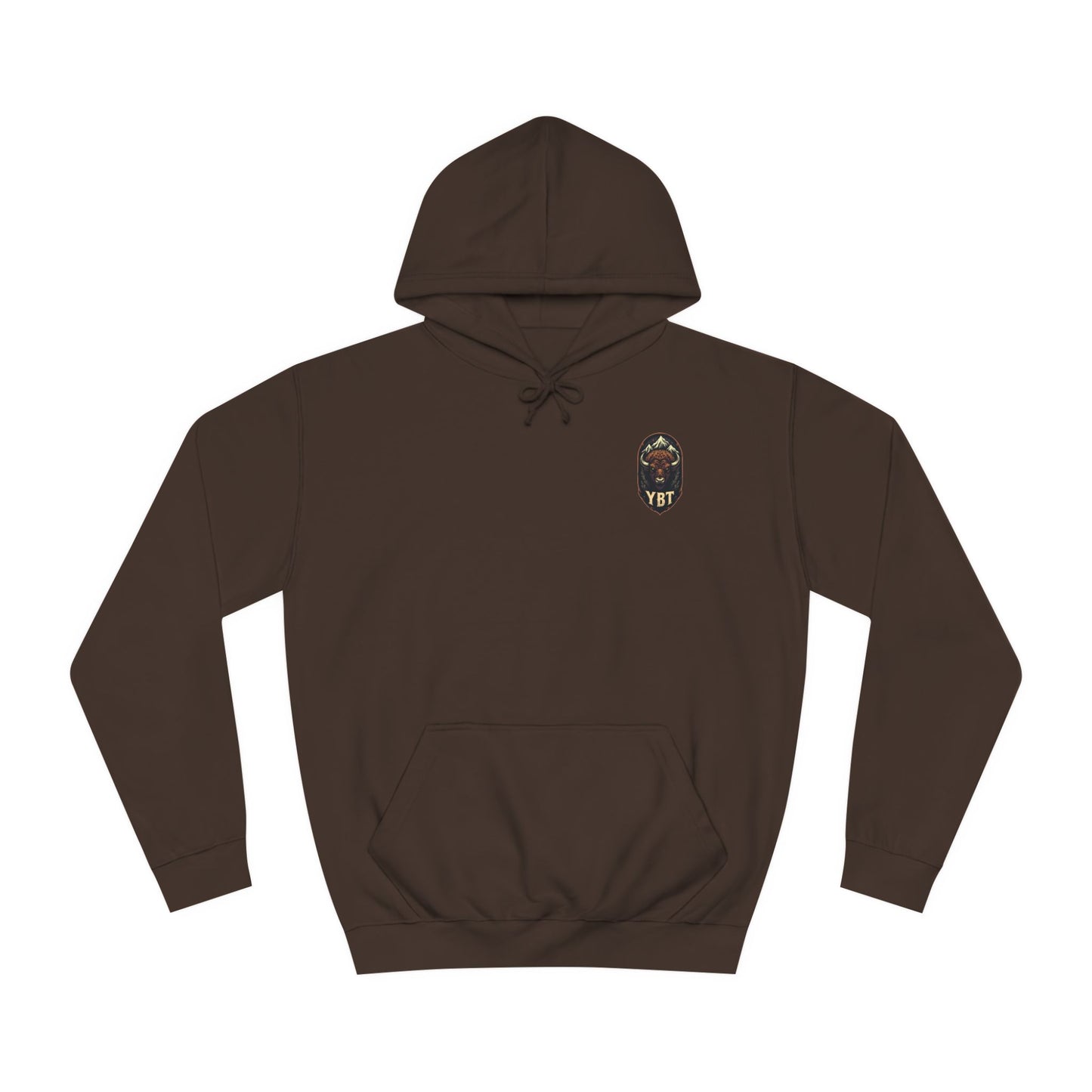 YBT Unisex Hoodie | Bison Staredown Design