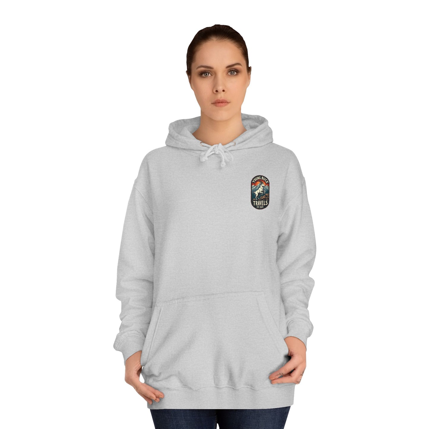 YBT Unisex Hoodie | Mountain Goat Design