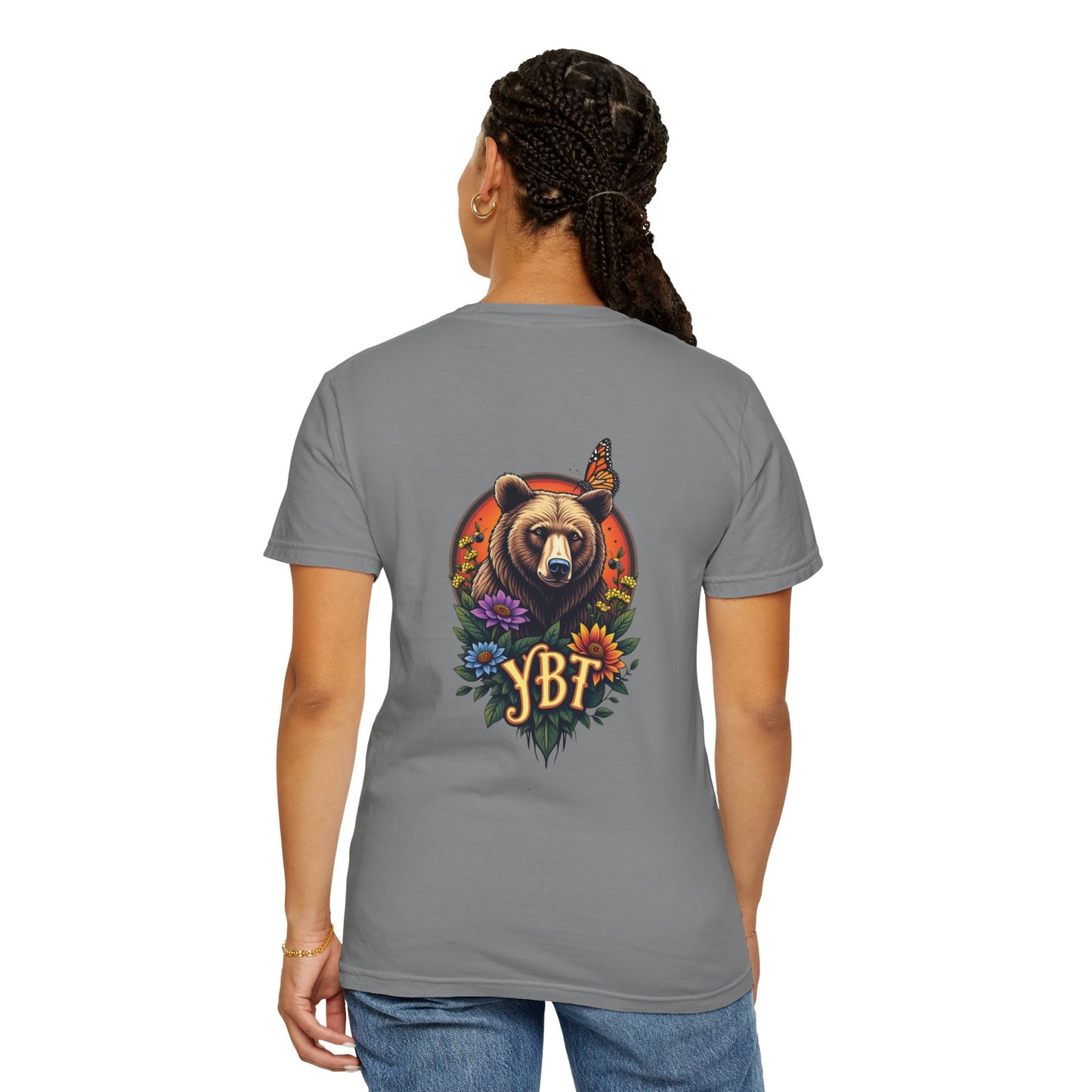 Woman's T-Shirt with YBT Happy Bear Design