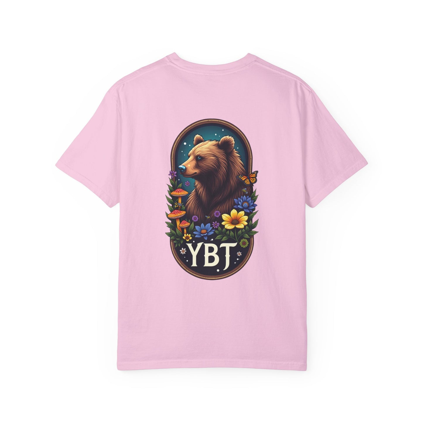 Woman's T-Shirt with YBT Bear & Flower Design