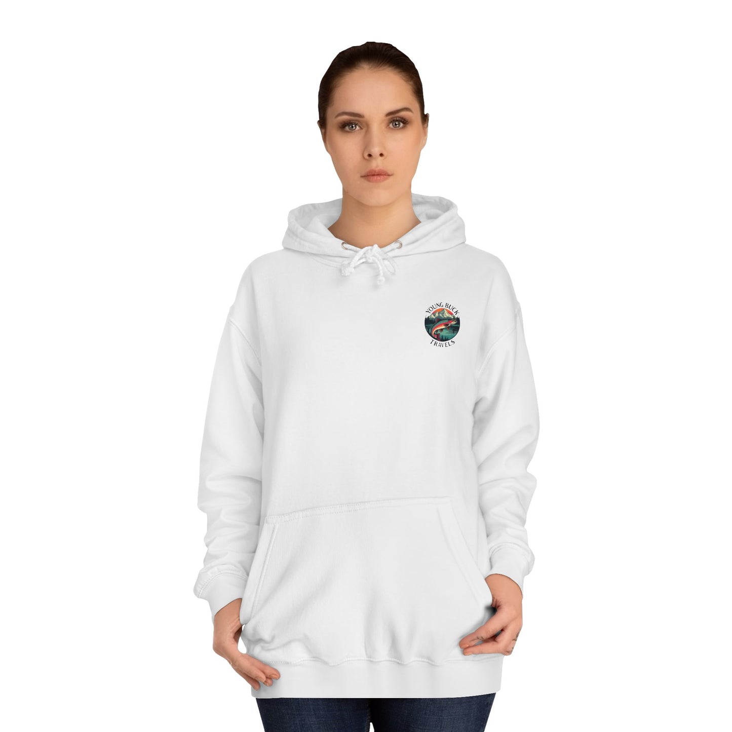 YBT Unisex Hoodie | Rainbow Trout Design