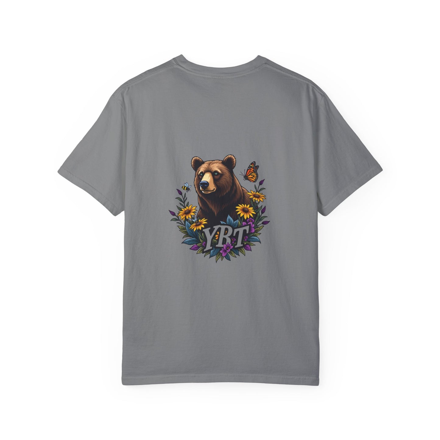 Woman's T-Shirt with YBT Floral Bear Design