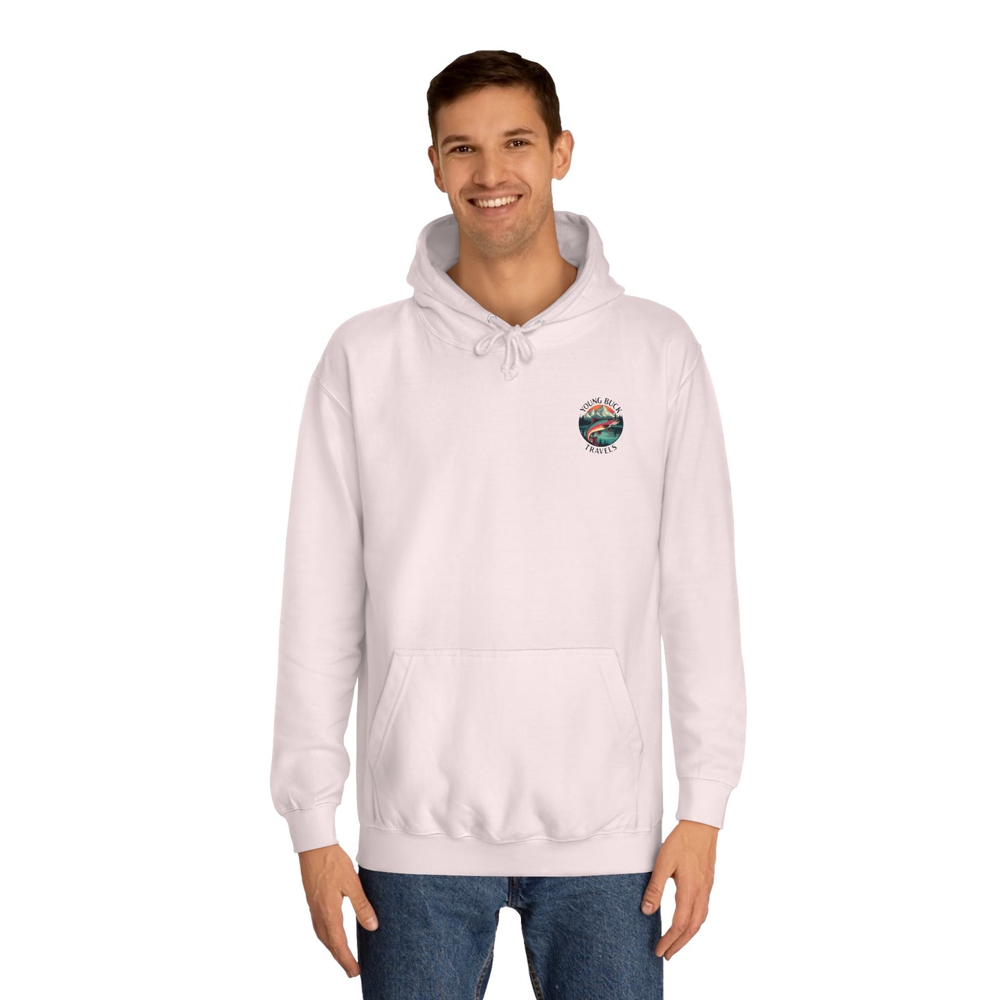 YBT Unisex Hoodie | Rainbow Trout Design