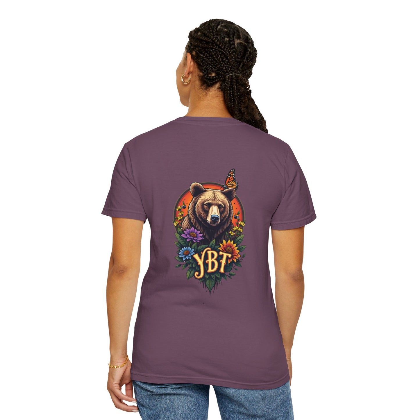 Woman's T-Shirt with YBT Happy Bear Design