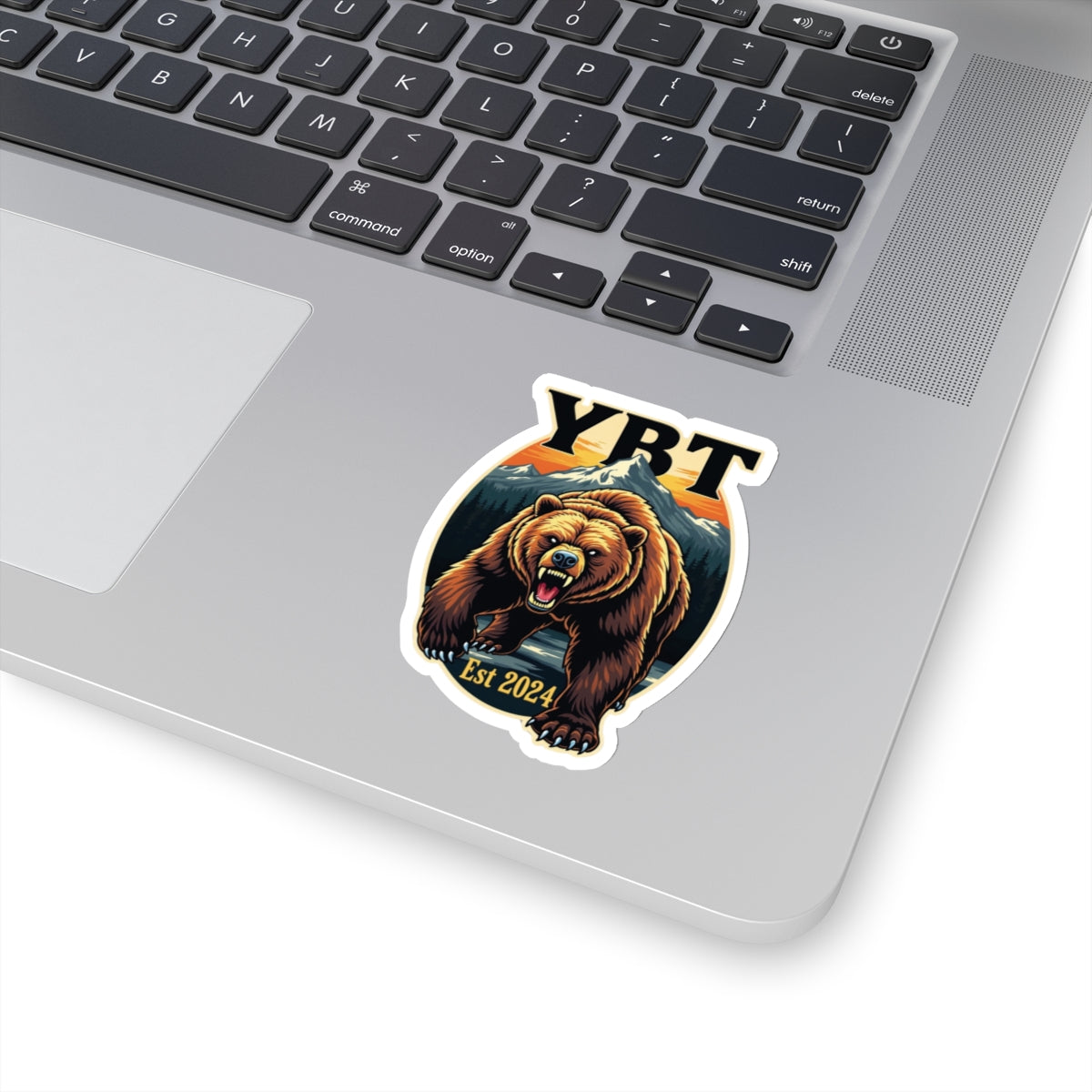 YBT Angry Bear Sticker