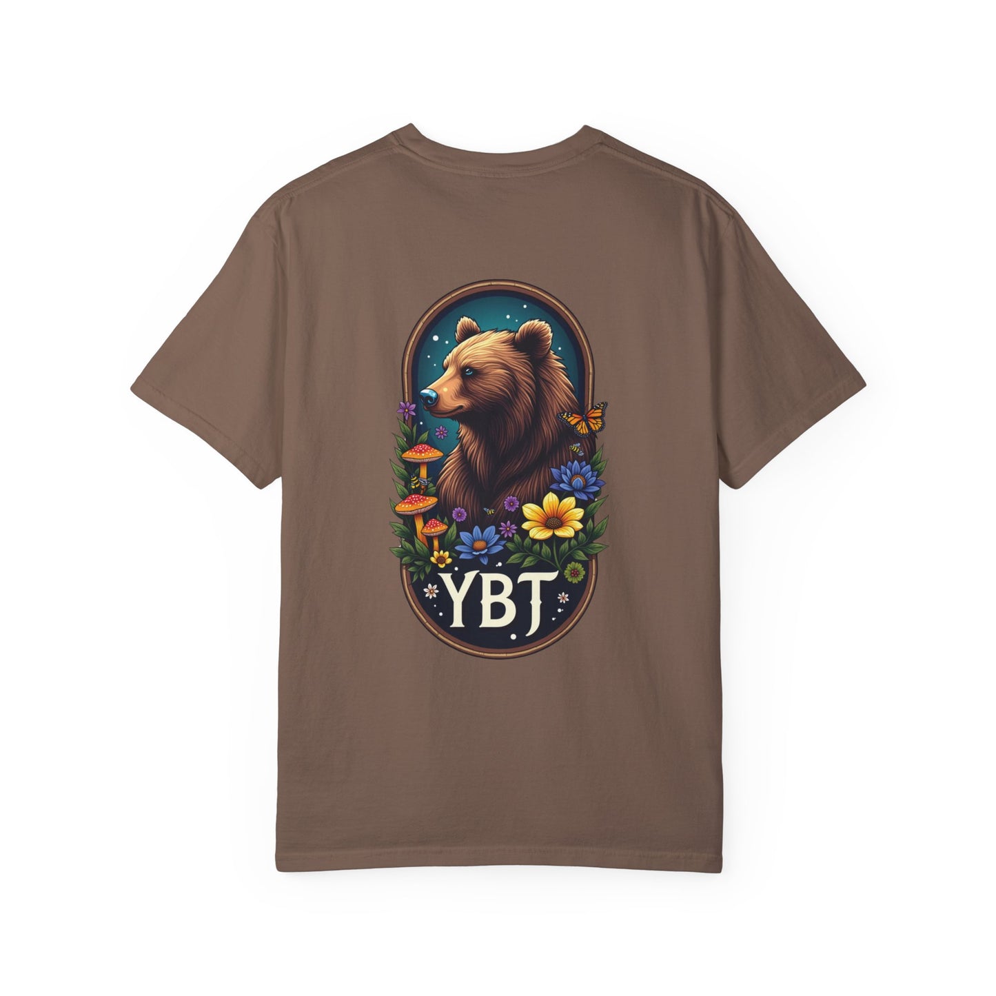 Woman's T-Shirt with YBT Bear & Flower Design