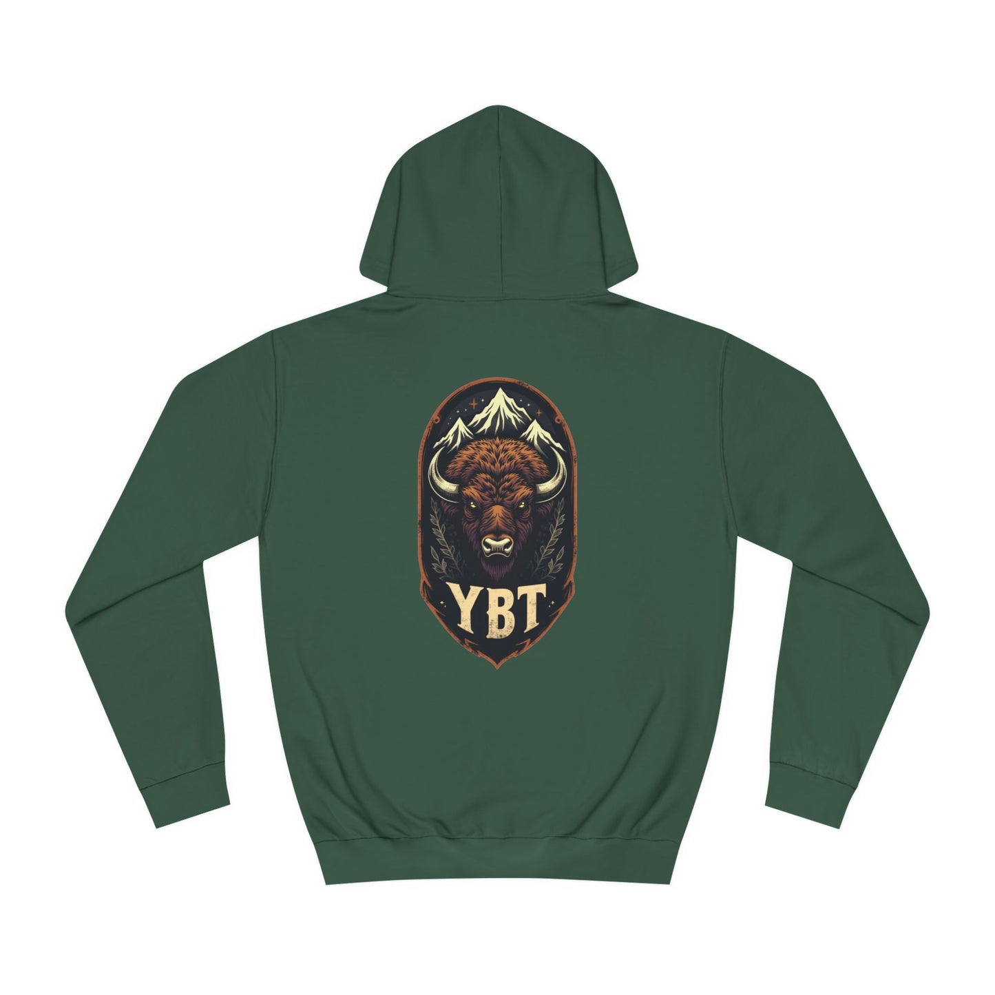 YBT Unisex Hoodie | Bison Staredown Design